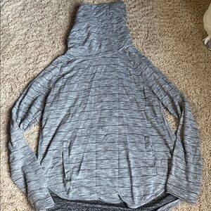Gray Hooded Sweatshirt